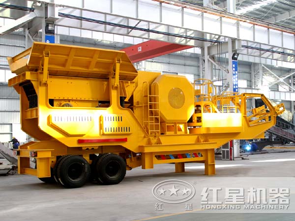 新型輪胎式移動破碎站市場售價多少錢一臺？