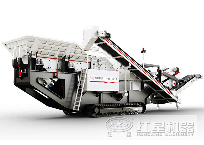 履帶式移動破碎機——履帶液壓驅(qū)動，一體化作業(yè)效率更高