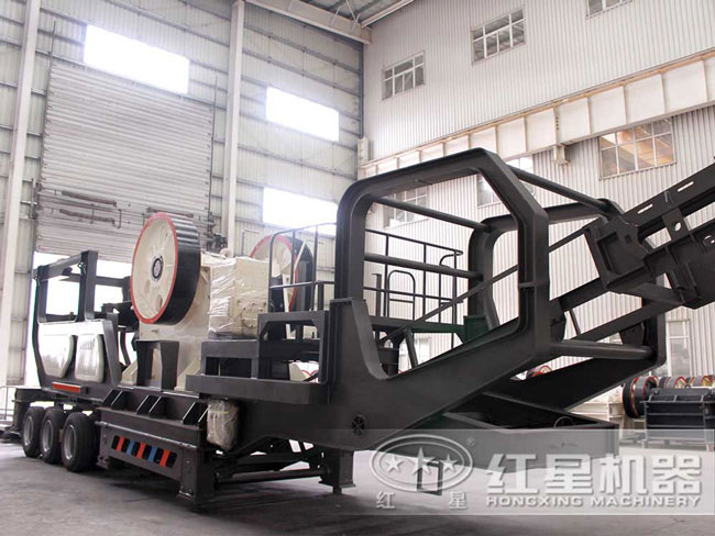 時產(chǎn)40噸車載流動打沙機，縱橫于重慶城鄉(xiāng)之間