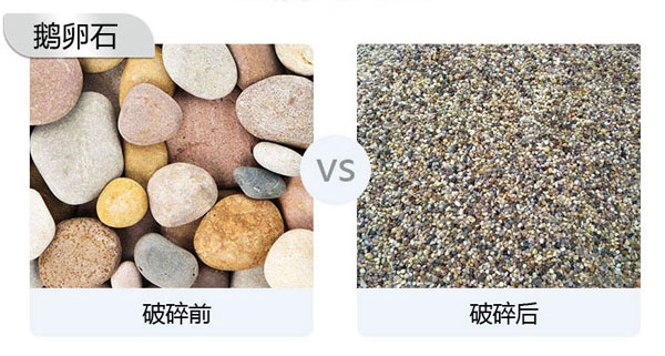 鵝卵石破碎能做石子嗎？會用到哪些設(shè)備？