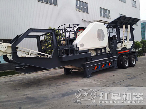 粉碎建筑垃圾的移動打石機，優(yōu)惠價格惹人喜